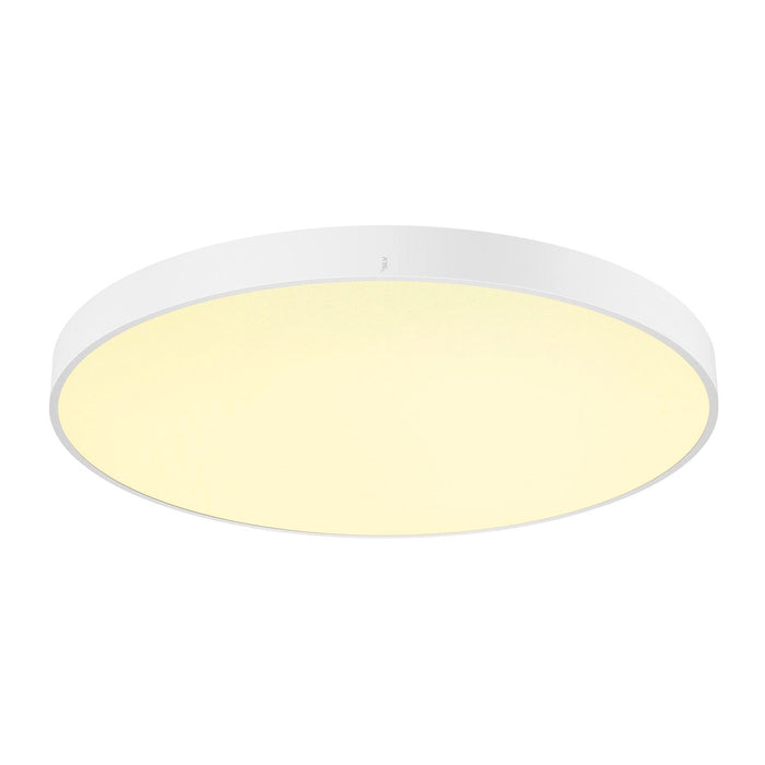 MEDO PRO 90, ceiling-mounted light, round, 3000/4000K, 74W, trailing-edge phase, 80°, UGR<19, white