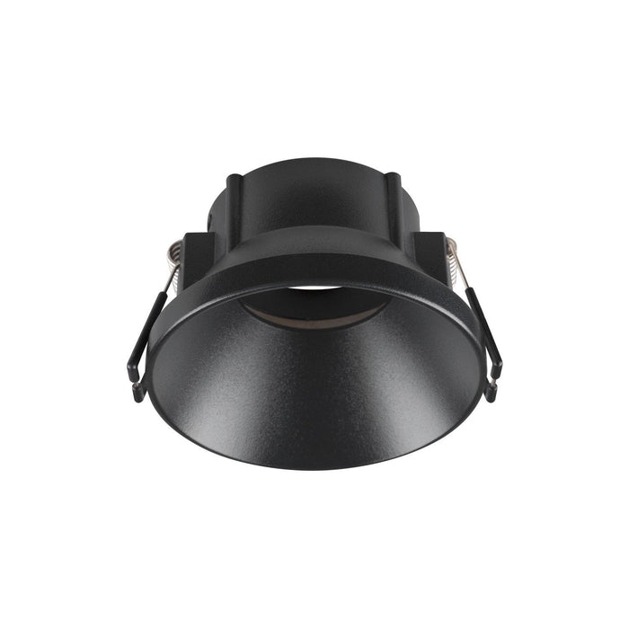 NEW TRIA 75, ceiling installation ring, recessed, attachment, D: 8.2 H: 4.9 cm, IP 20, black