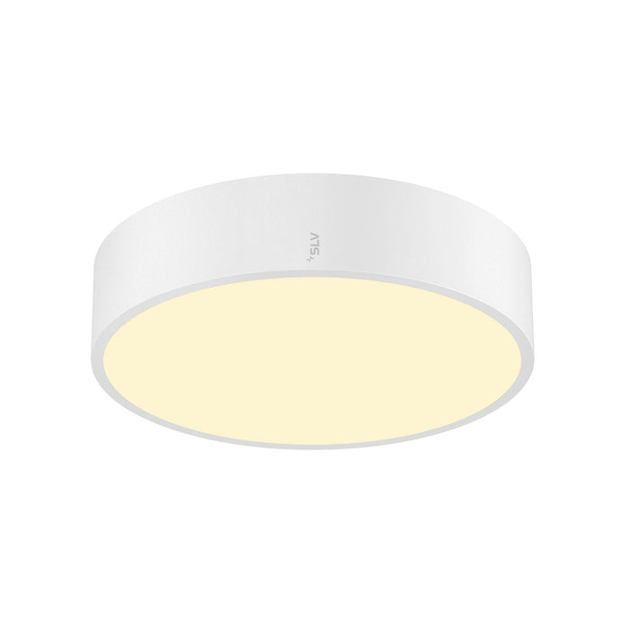 MEDO 30, wall- and ceiling-mounted light, round, 2700/3000/4000K, 12W, trailing-edge phase, 110°, white