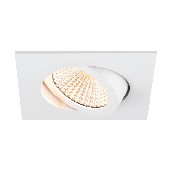 NEW TRIA 68, recessed ceiling light, 2700K, 60°, IP 20, square, white