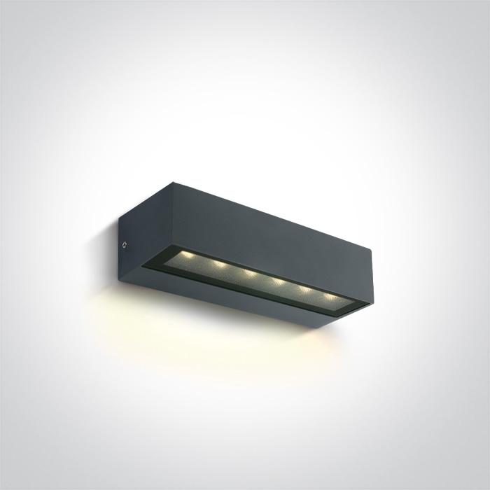 ANTHRACITE WALL 8W WW IP65 230V
