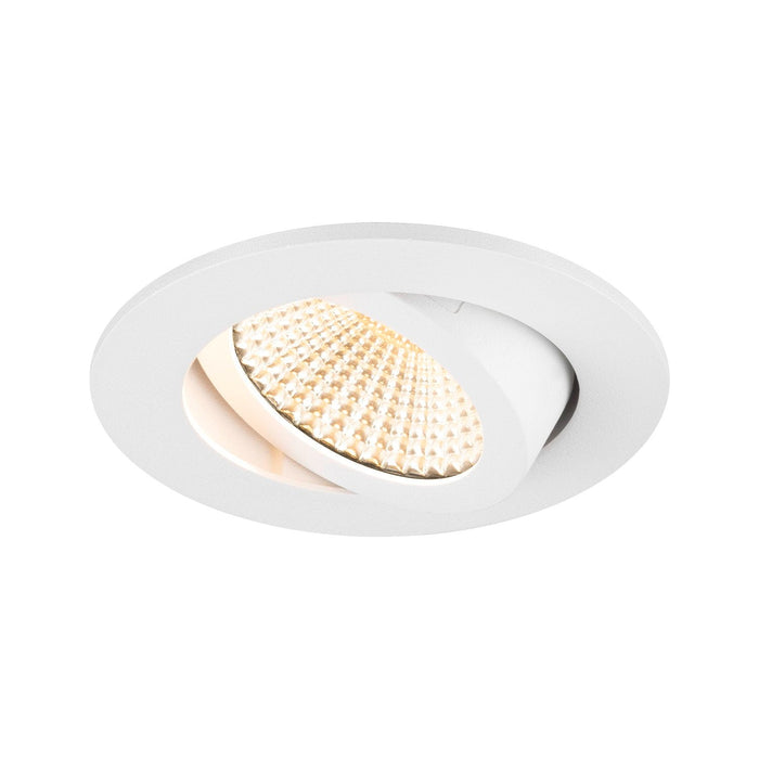 NEW TRIA UNIVERSAL 68, recessed ceiling light, 2500/3000/4000K, 60°, IP 20, round, white