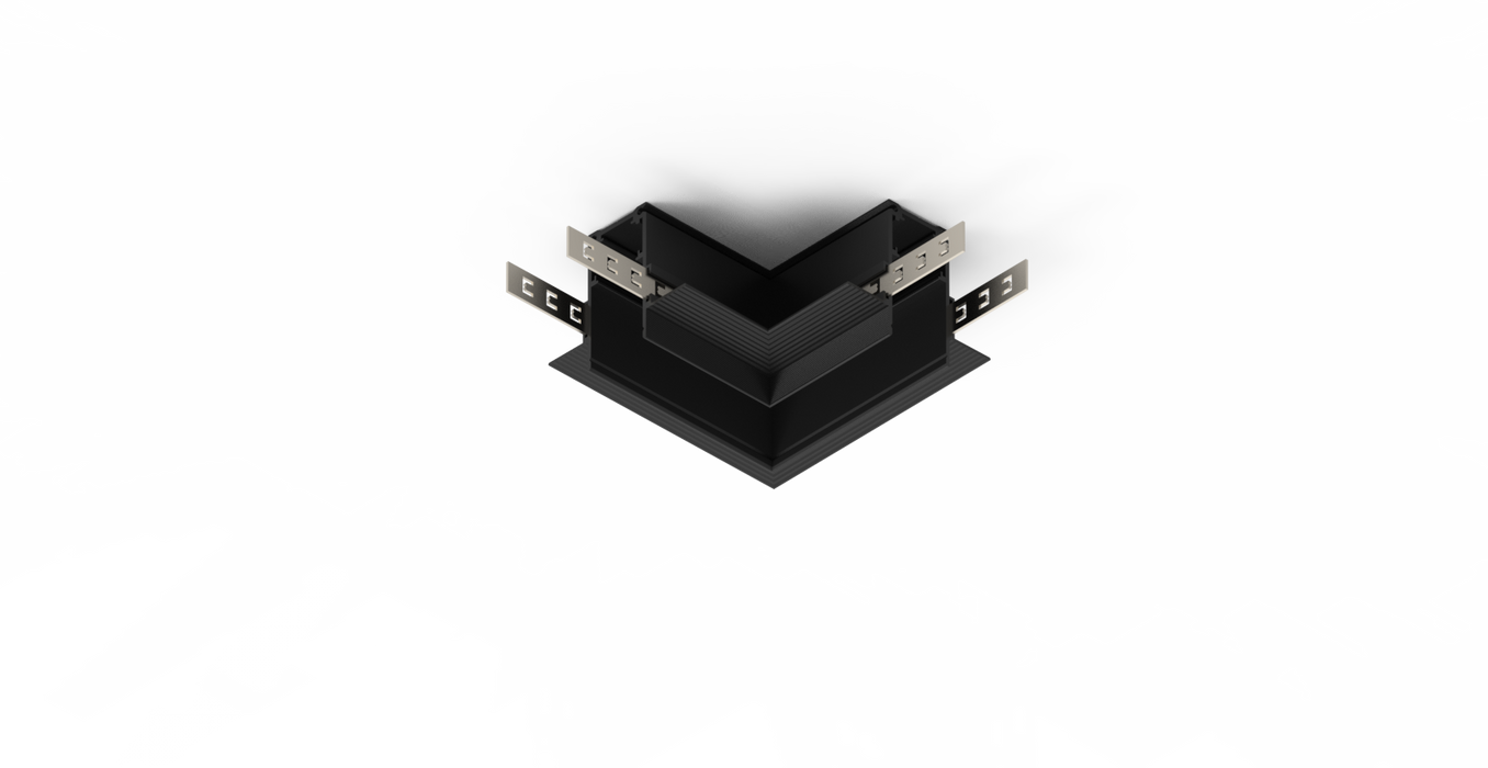 Oslo 48V 1~Ph 90° Horizontal Joint for Recessed Track