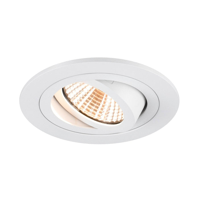 NEW TRIA 75, recessed ceiling light, 2700K, 38°, IP 20, round, white