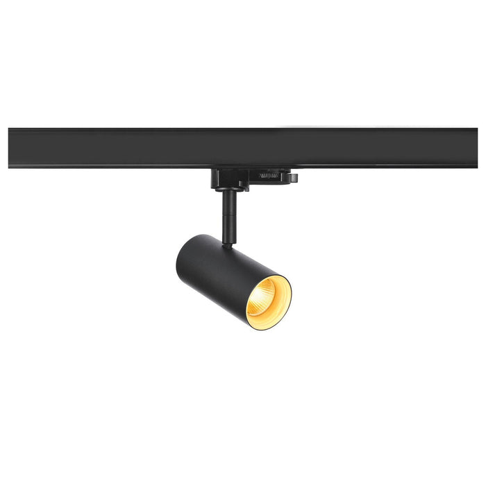 NOBLO SPOT, 3~ spot, round, 2000-3000K, 8.4 W, dim-to-warm, trailing-edge phase, 36°, black