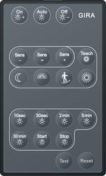 IR remote ctrl. PIR KNX Accessories