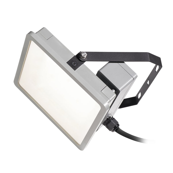 ALMINO WL, LED outdoor surface-mounted wall light, UGR<19, grey, IP65, 4000K