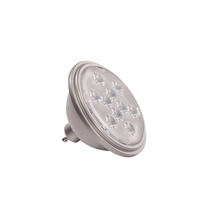 LED QPAR111 GU10 Bulb, 13°, silvergrey, 4000K, 730lm