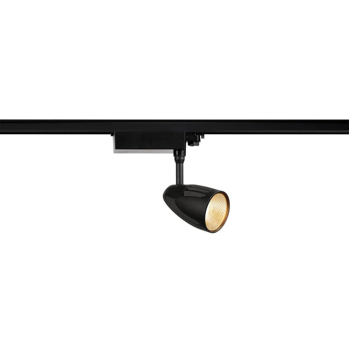 SPOT T LED, black, 35W, 3000K, incl. 3-circuit adapter