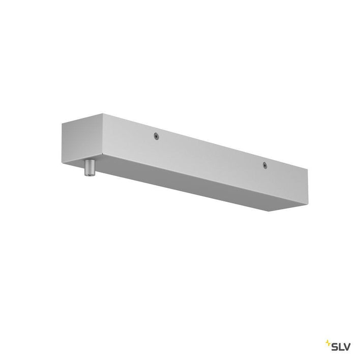H-PROFILE ceiling plate, silver
