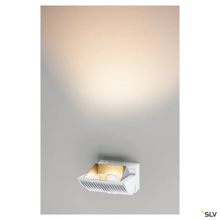 MERADO FLOOD WL, LED Indoor surface-mounted wall light, white, 3000K, 40°