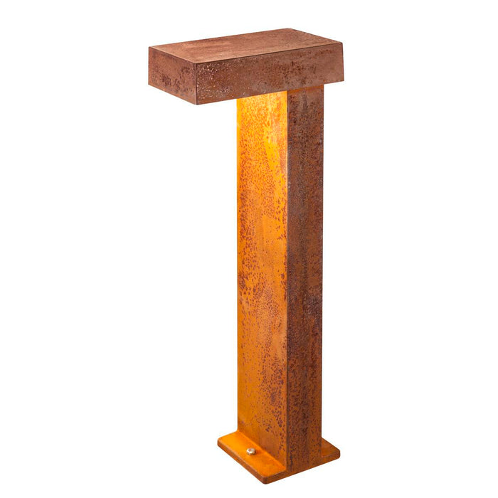 RUSTY® PATHLIGHT 70, LED outdoor floor stand, rust coloured, IP55, 3000K