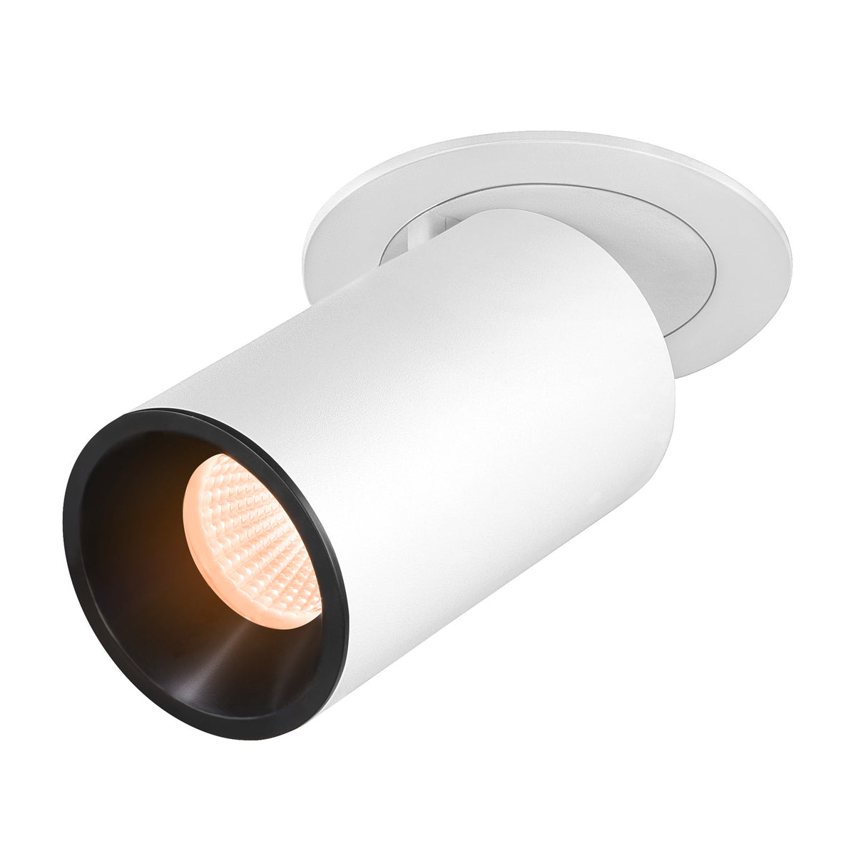 NUMINOS PROJECTOR M recessed ceiling light, 2700 K, 55°, cylindrical ...