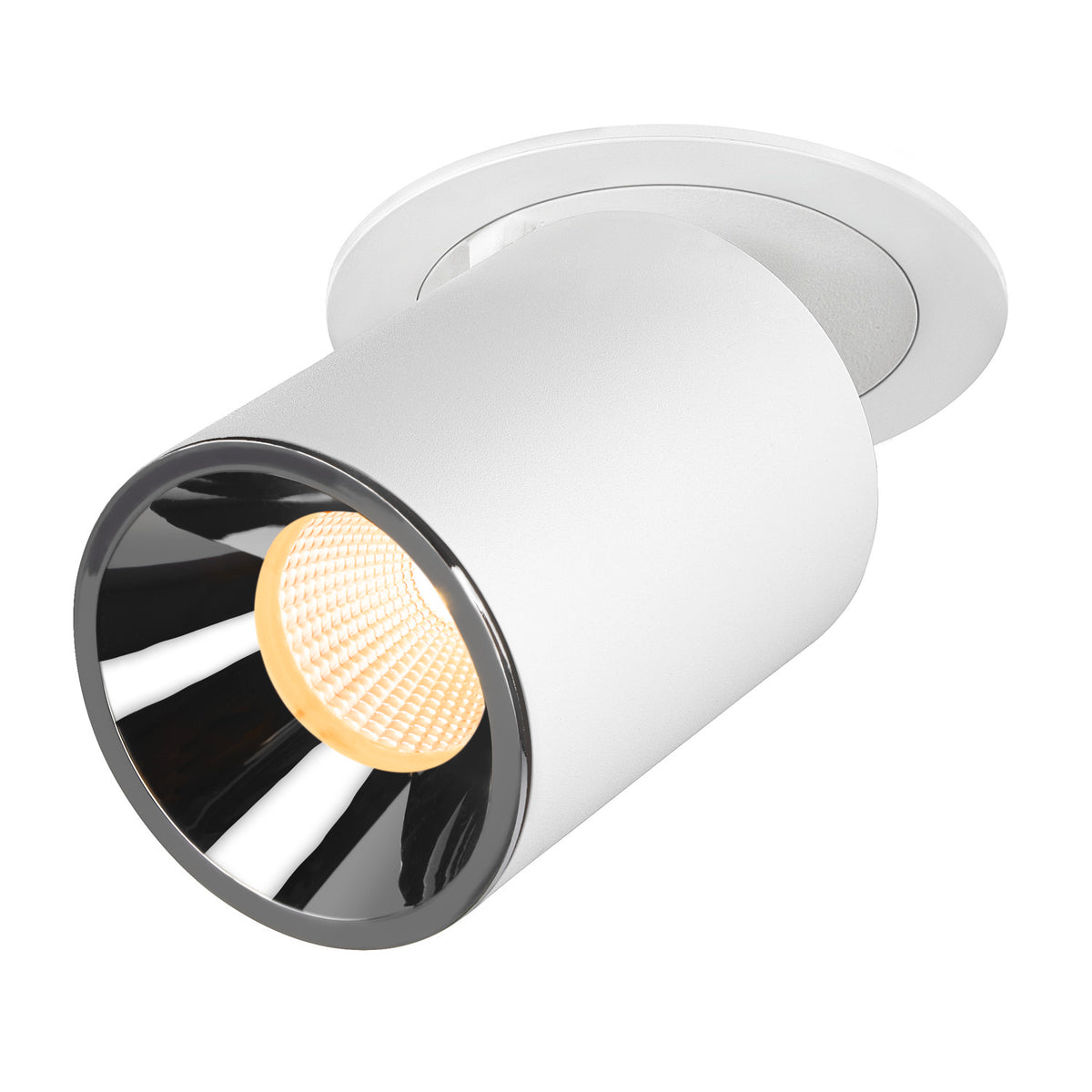 NUMINOS PROJECTOR L recessed ceiling light, 3000 K, 55°, cylindrical ...